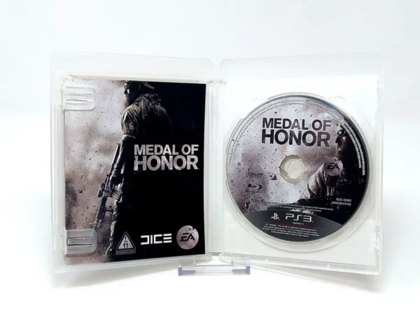 Interior del juego Medal of Honor (ESP) para PlayStation 3 con disco y manual