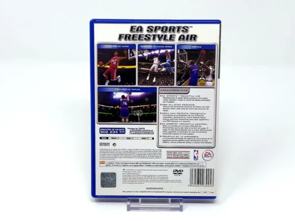 Parte trasera de NBA Live 2005 (ESP) para PlayStation 2, edición PAL España