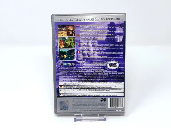 Parte trasera de Ratchet & Clank 3 (FRA) (Platinum) (Rebajado) para PlayStation 2, edición PAL Francia