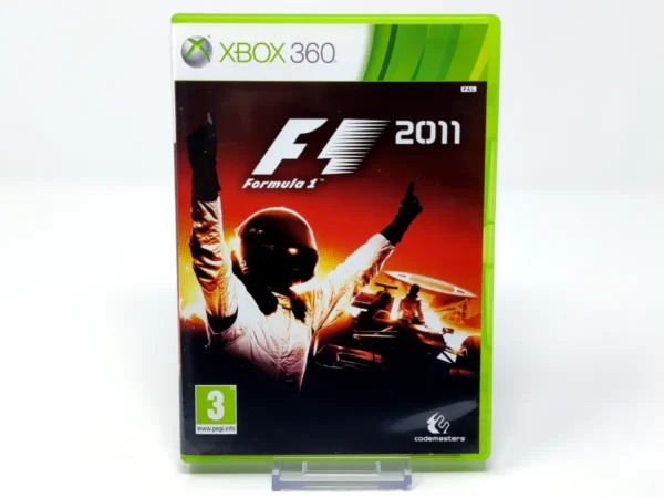 Portada de F1 2011 (ESP) (v1) para XBOX 360, edición PAL España, de segunda mano