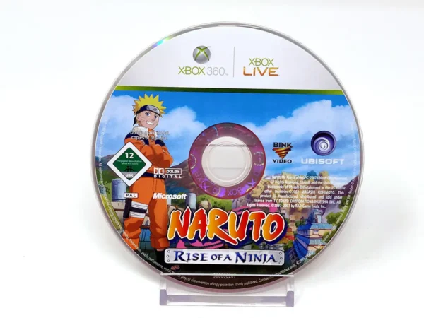 Naruto: Rise of a Ninja (ESP) (Disco) para XBOX 360, edición PAL España, de segunda mano
