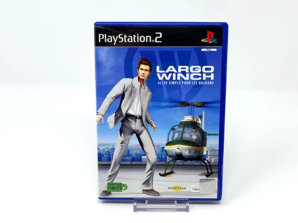 Portada de Largo Winch (FRA) para PlayStation 2, edición PAL Francia, de segunda mano