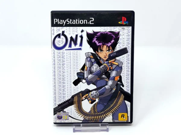 Portada de Oni (UK) para PlayStation 2, edición PAL UK, de segunda mano