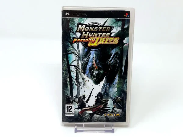Portada de Monster Hunter Freedom Unite (ESP) (Rebajado) para PSP, edición PAL España, de segunda mano