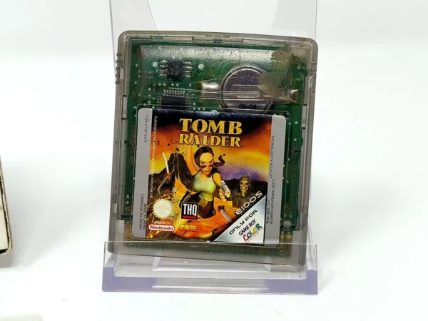 Tomb Raider (EUR) (Cartucho + Manual) para Nintendo Game Boy Color, edición PAL España, de segunda mano