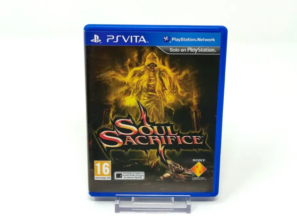 Portada de Soul Sacrifice (ESP) para PS Vita, edición PAL España, de segunda mano
