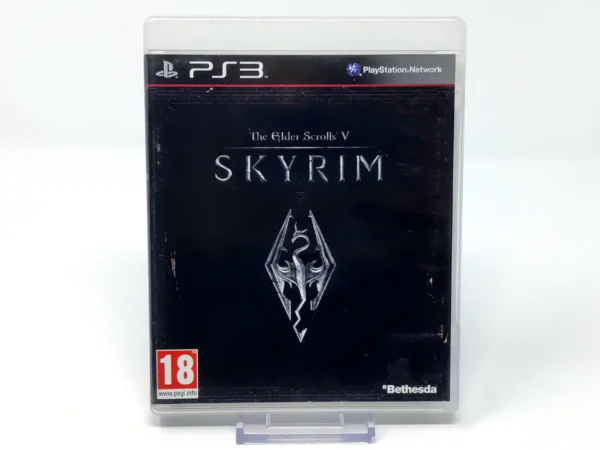 Portada de The Elder Scrolls V: Skyrim (ESP) para PlayStation 3, edición PAL España, de segunda mano