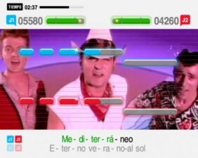 Screenshot de SingStar La Edad de Oro del Pop Español (ESP) (Disco)
