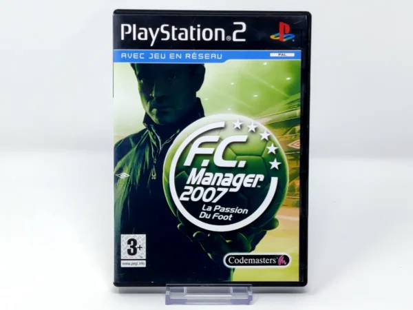 Portada de FC Manager 2007 (FRA) (Rebajado) para PlayStation 2, edición PAL Francia, de segunda mano