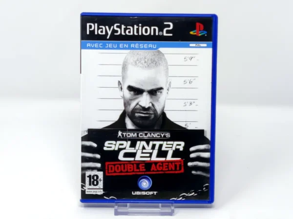 Portada de Tom Clancy's Splinter Cell Double Agent (FRA) para PlayStation 2, edición PAL Francia, de segunda mano