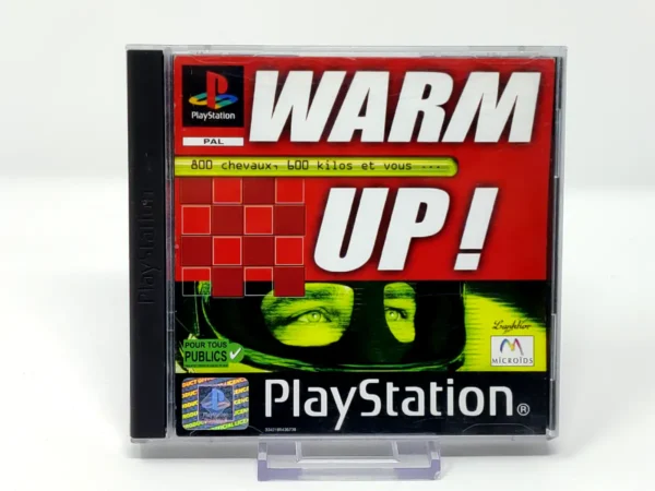 Portada de Warm Up (FRA) para PlayStation 1, edición PAL Francia, de segunda mano