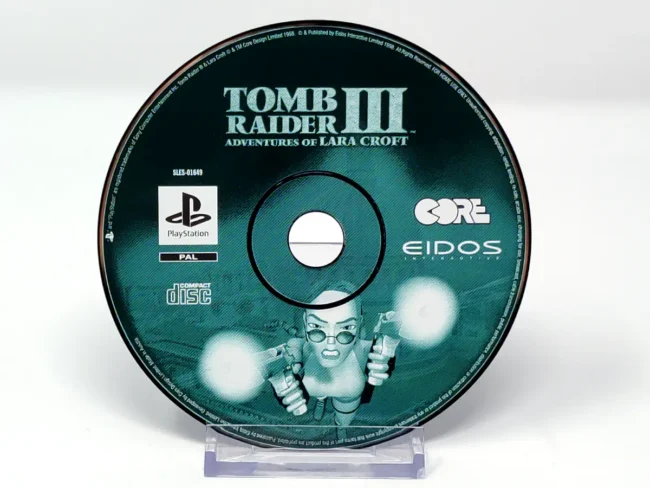 Tomb Raider 3: Adventures of Lara Croft (UK) (Disco)