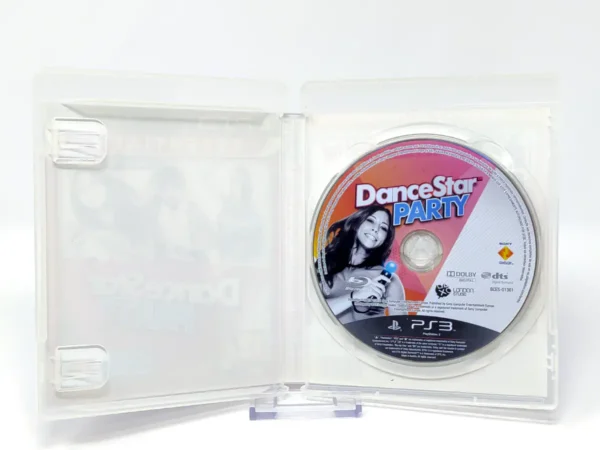 Lateral de la caja de DanceStar Party (ESP) (Essentials) (Rebajado) para PlayStation 3