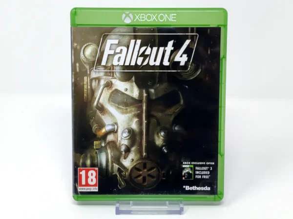 Portada de Fallout 4 (UK) (Rebajado) para XBOX One / Series X/S, edición PAL UK, de segunda mano