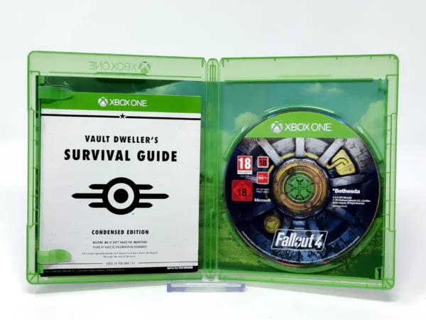 Lateral de la caja de Fallout 4 (UK) (Rebajado) para XBOX One / Series X/S