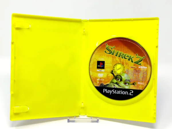 Lateral de la caja de Shrek 2 (ESP) (Rebajado) para PlayStation 2