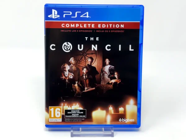 Portada de The Council (Complete Edition) (ESP) para PlayStation 4, edición PAL España, de segunda mano