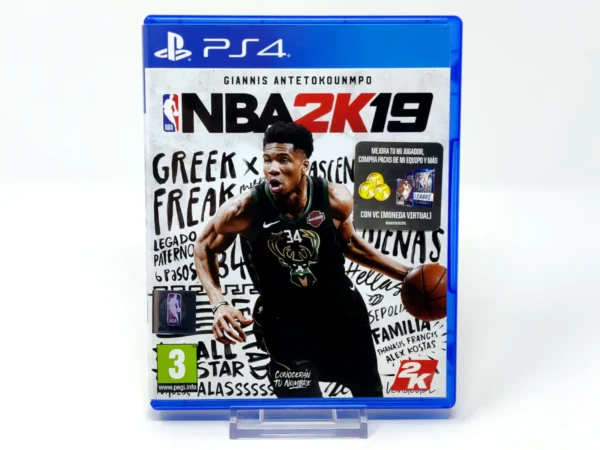 Portada de NBA 2K19 (ESP) para PlayStation 4, edición PAL España, de segunda mano