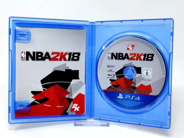Lateral de la caja de NBA 2K18 (ESP) para PlayStation 4