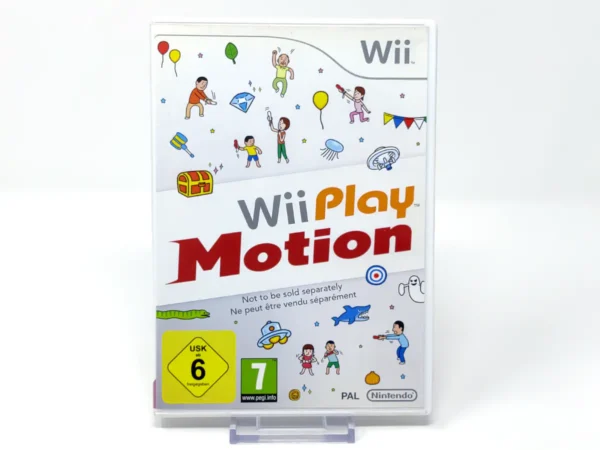 Portada de Wii Play: Motion (ESP) (Rebajado) para Nintendo Wii, edición PAL España, de segunda mano