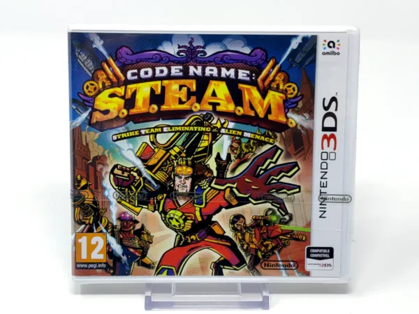 Portada de Code Name: S.T.E.A.M. (ESP) (Precintado) para Nintendo 3DS, edición PAL España, nuevo