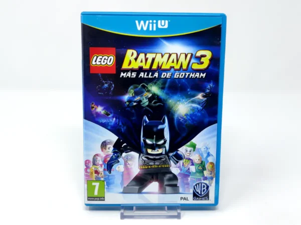 Portada de LEGO Batman 3: Beyond Gotham (ESP) para Nintendo Wii U, edición PAL España, de segunda mano