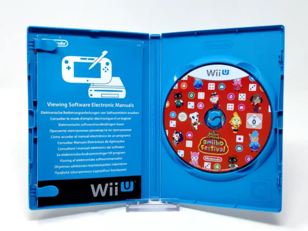 Lateral de la caja de Animal Crossing: Amiibo Festival (ESP) para Nintendo Wii U