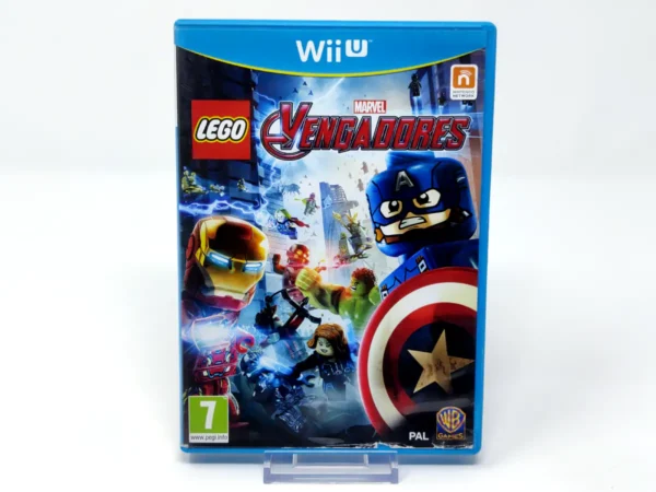 Portada de LEGO Marvel's Avengers (ESP) (Rebajado) para Nintendo Wii U, edición PAL España, de segunda mano