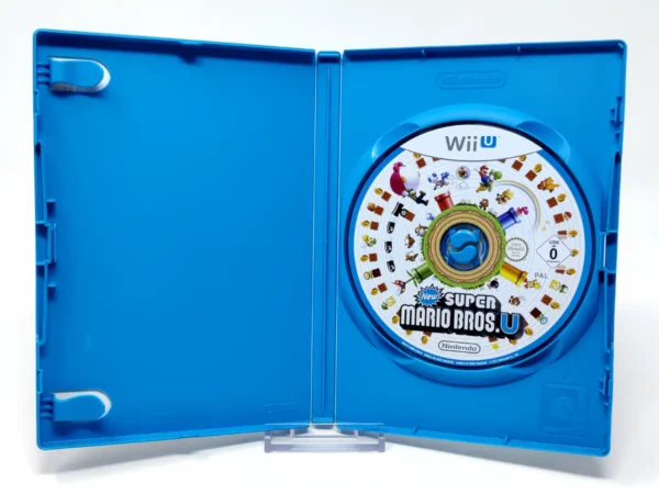 Lateral de la caja de New Super Mario Bros. U (ESP) (Rebajado) para Nintendo Wii U