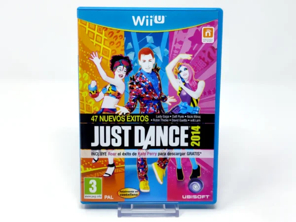 Portada de Just Dance 2014 (ESP) para Nintendo Wii U, edición PAL España, de segunda mano