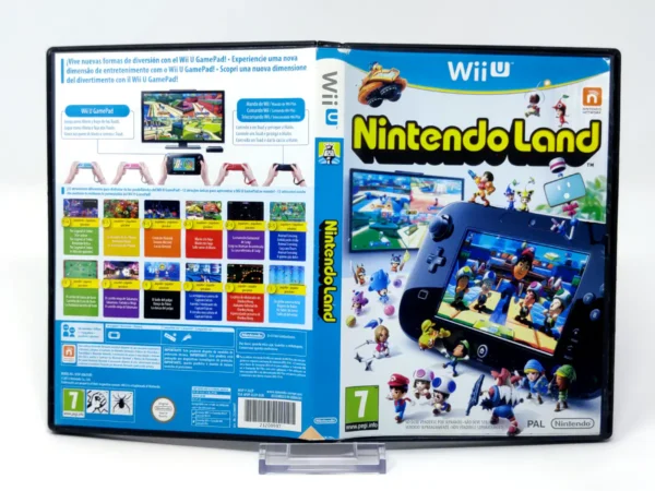 Nintendo Land (ESP) (Carátula) para Nintendo Wii U, edición PAL España, de segunda mano