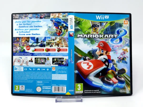 Mario Kart 8 (ESP) (Carátula) para Nintendo Wii U, edición PAL España, de segunda mano
