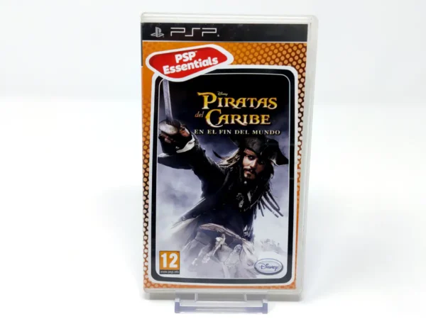 Portada de Piratas del Caribe: En el fin del mundo (Essentials) (ESP) (Rebajado) para PSP, edición PAL España, de segunda mano