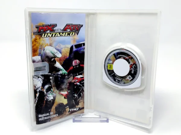Lateral de la caja de MX vs. ATV: Untamed (Essentials) (ESP) para PSP