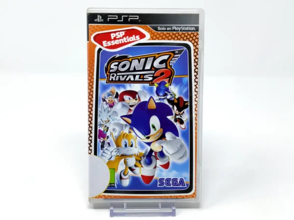 Portada de Sonic Rivals 2 (Essentials) (ESP) (Rebajado) para PSP, edición PAL España, de segunda mano