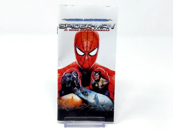 Spider-Man: Web of Shadows (Essentials) (ESP) (Manual) para PSP, edición PAL España, de segunda mano