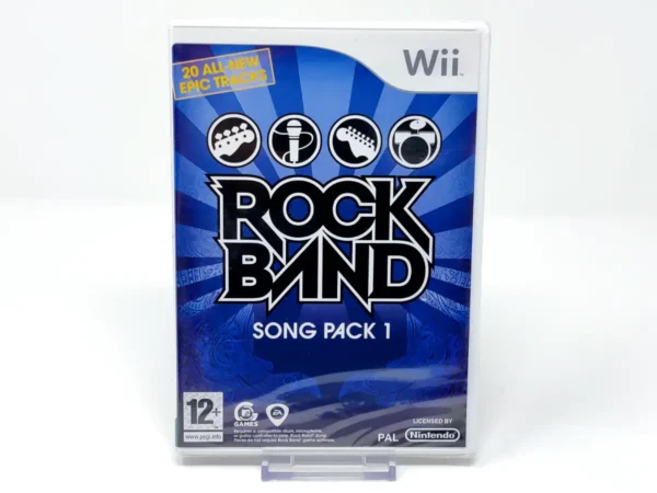 Portada de Rock Band (UK) (Precintado) para Nintendo Wii, edición PAL UK, nuevo