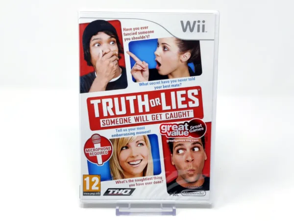 Portada de Truth or Lies (UK) (Precintado) para Nintendo Wii, edición PAL UK, nuevo