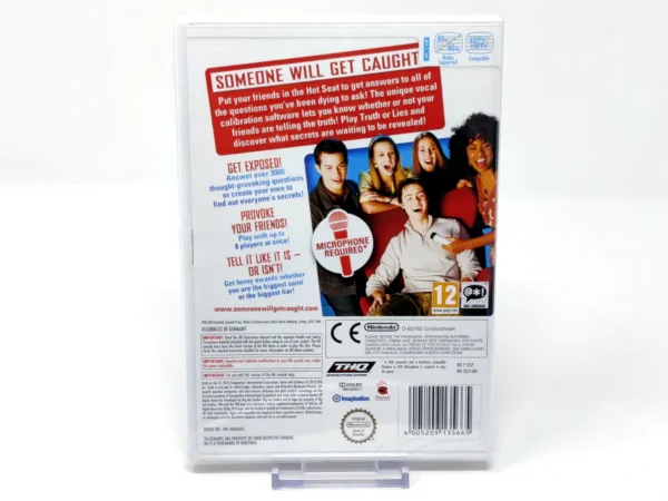 Parte trasera de Truth or Lies (UK) (Precintado) para Nintendo Wii, edición PAL UK