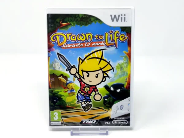 Portada de Drawn to Life: The Next Chapter (Wii) (ESP) (Precintado) para Nintendo Wii, edición PAL España, nuevo