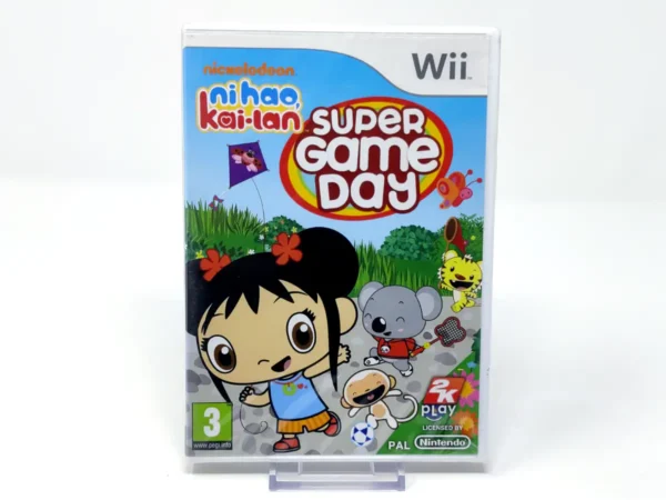 Portada de Ni Hao Kai Lan Super Game Day (UK) (Precintado) para Nintendo Wii, edición PAL UK, nuevo