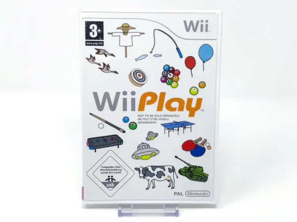 Portada de Wii Play (EUR) (Precintado) para Nintendo Wii, edición PAL EUR, nuevo