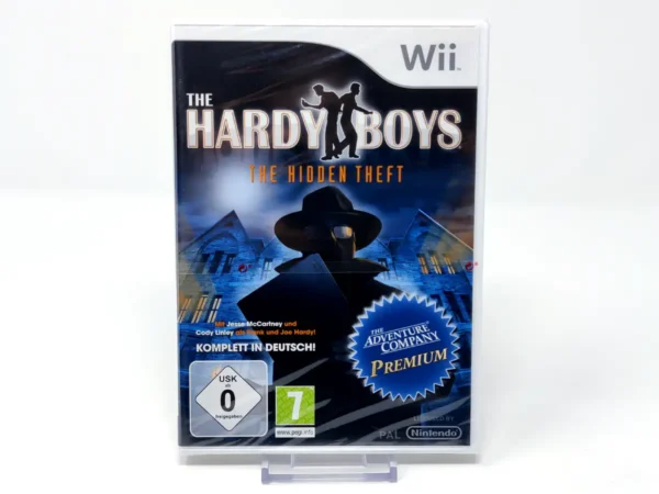 Portada de The Hardy Boys: The Hidden Theft (ALE) (Precintado) para Nintendo Wii, edición PAL Alemania, nuevo