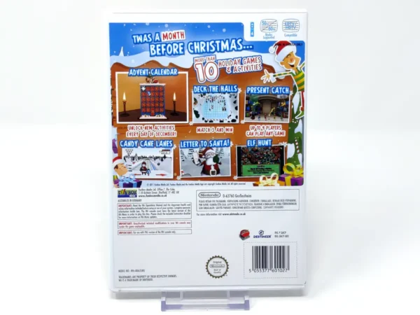 Parte trasera de We Wish You A Merry Christmas (UK) para Nintendo Wii, edición PAL UK