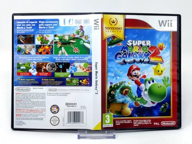 Super Mario Galaxy 2 (ESP) (Carátula)