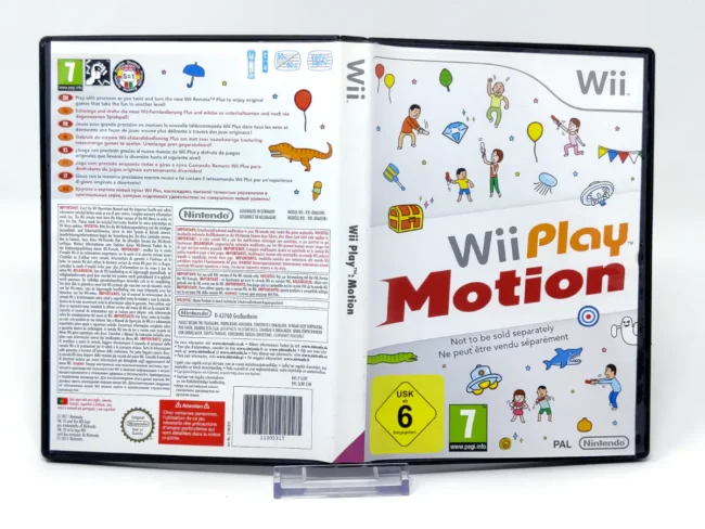 Wii Play: Motion (ESP) (Carátula)