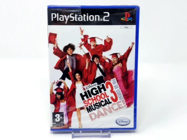 Portada de Disney High School Musical 3: ¡Fin de curso DANCE! (ESP) (Precintado) (Rebajado) para PlayStation 2, edición PAL España, de segunda mano