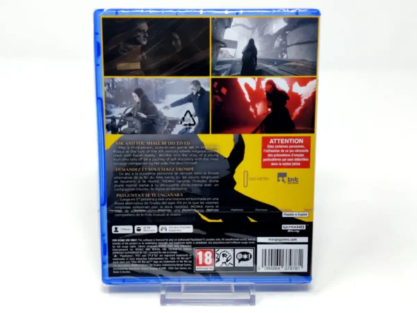 Parte trasera de Indika (ESP) (Precintado) para PlayStation 5, edición PAL España