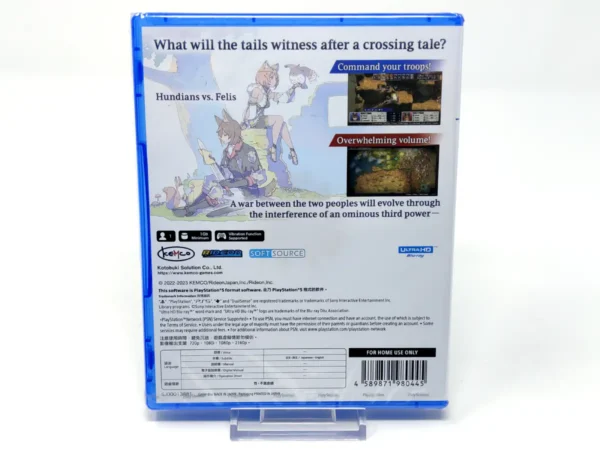 Parte trasera de Cross Tails (ASIA) (Precintado) para PlayStation 5, edición Asia