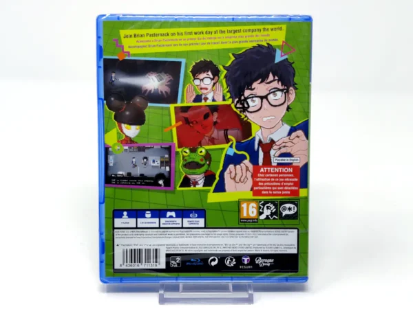 Parte trasera de Yuppie Psycho (Executive Edition) (ESP) (Precintado) para PlayStation 4, edición PAL España
